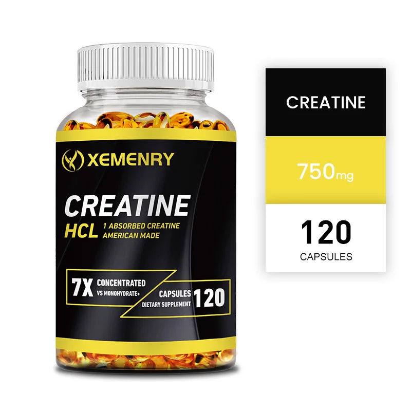 Creatine Hcl Capsule - Kreatyna HCl - wspomaga treningi o