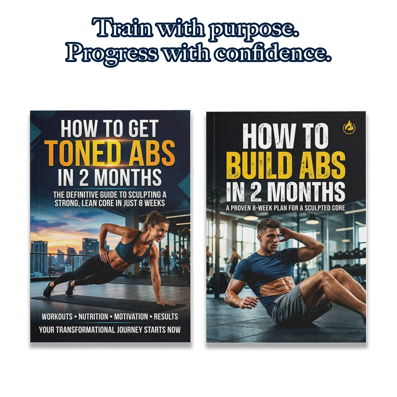 Nutrition And Fitness Books - Zestaw 2 książek: Przewodnik treningu mięśni