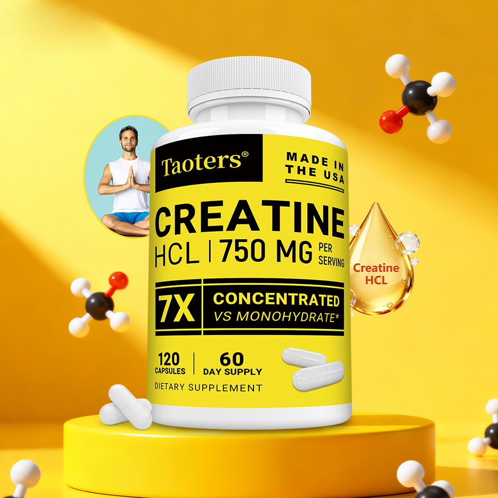 Creatine Hcl Capsule - Kreatyna HCl - Wsparcie dla mięśni,