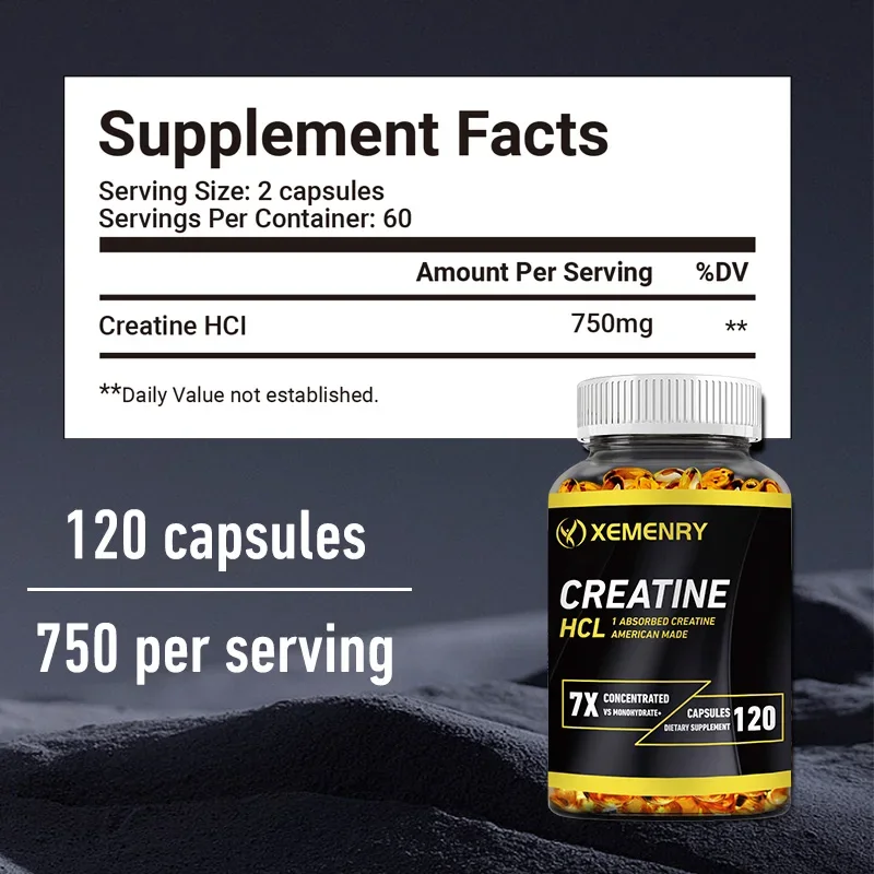 Kreatyna HCl - wspomaga trenin – Creatine Hcl Capsule recenzja i cena