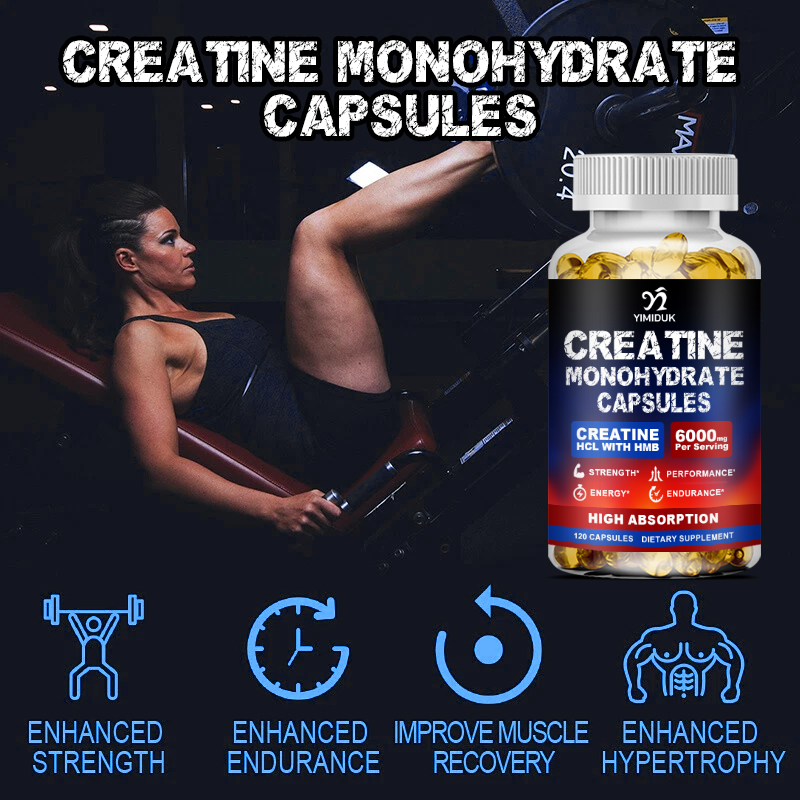 Kapsułki z podwójnym kreatynem – Creatine Hcl Capsule recenzja i cena