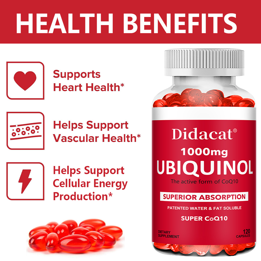 Ubiquinol CoQ10 w kapsułkach m – Coq10 Ubiquinol Softgel recenzja i cena