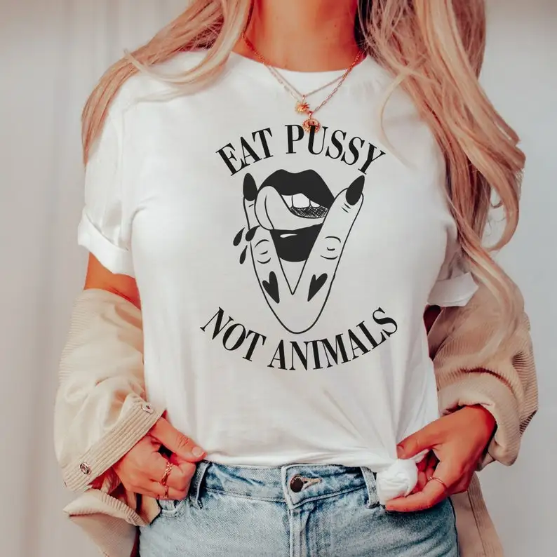 Unisex Vegan T-Shirt Eat Pssy  – Nutrition Fitness recenzja i cena