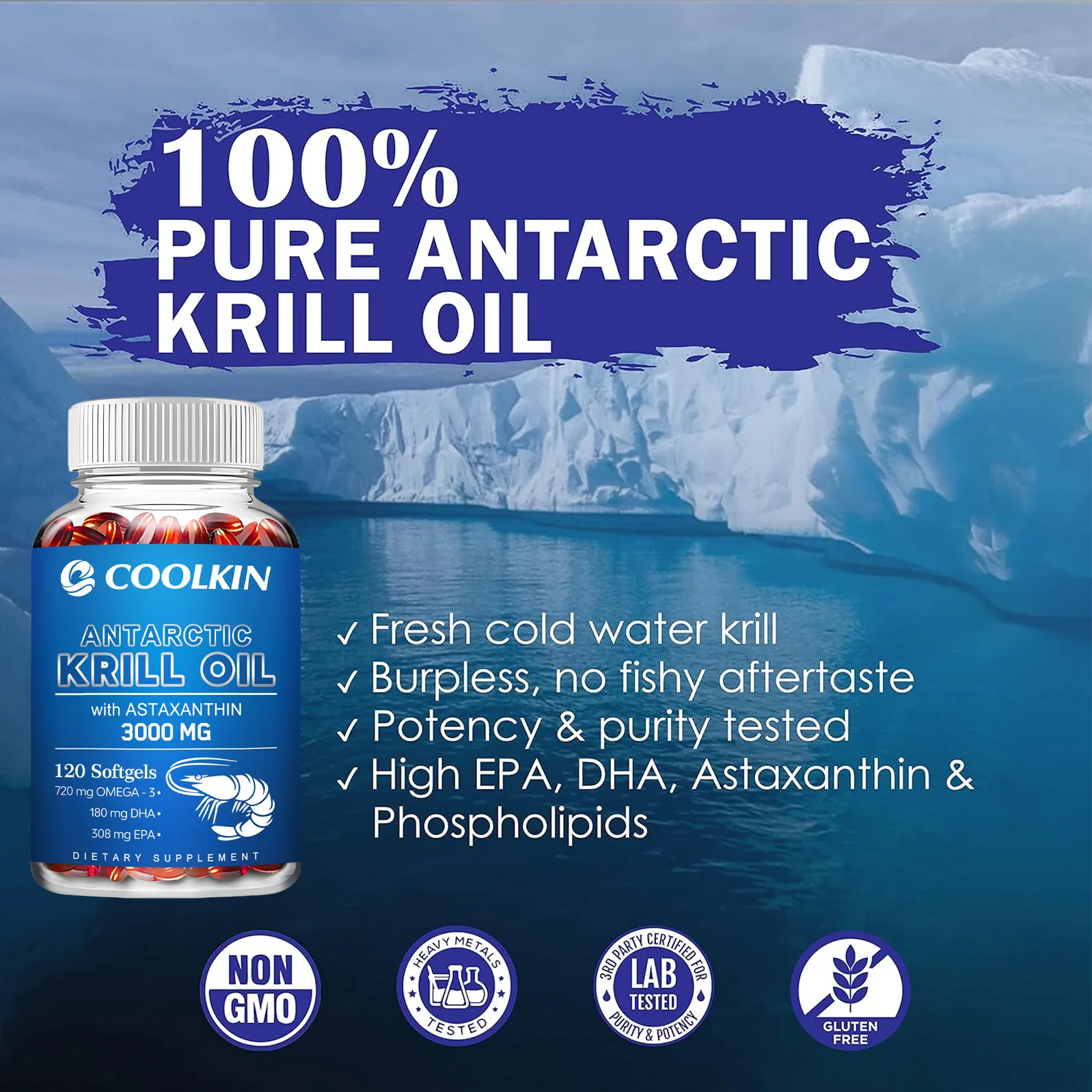 Dodatek z oleju z krila antark – Krill Oil Supplement recenzja i cena